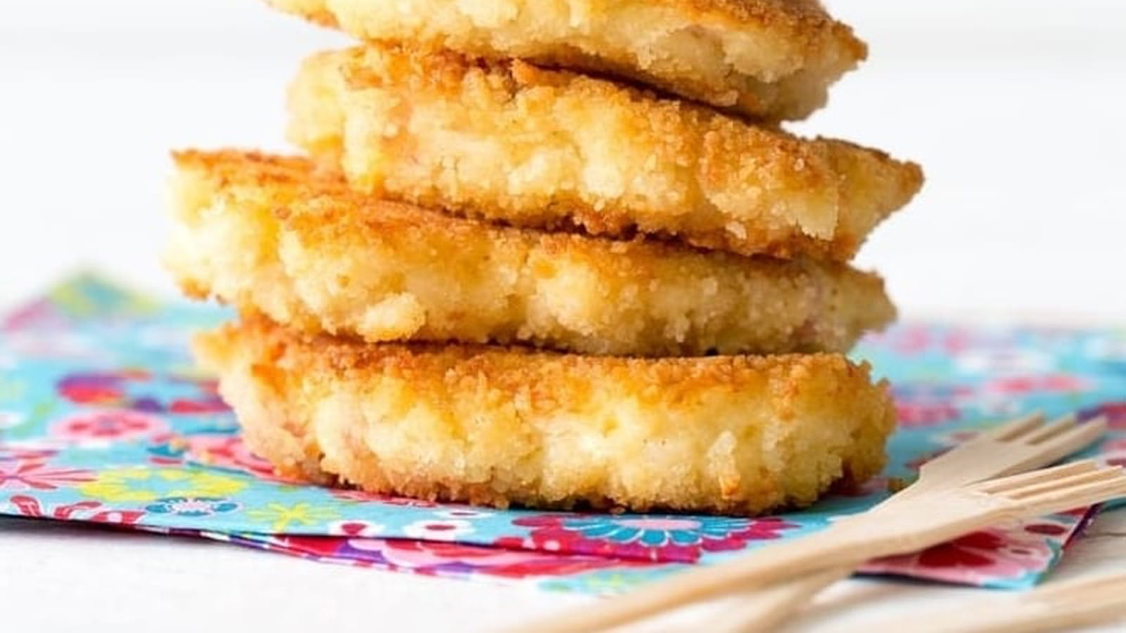 Croquettes de coquillettes au jambon