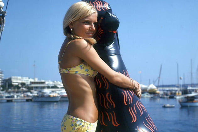France Gall, au soleil