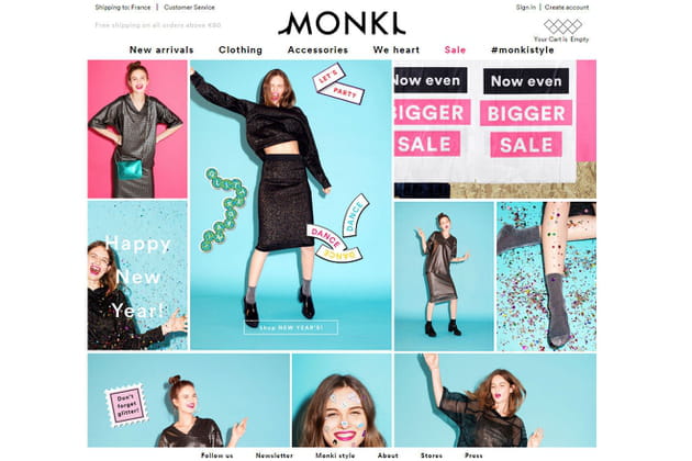 Le e-shop de Monki