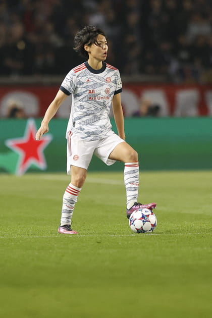 La joueuse de football Saki Kumagai &agrave; Paris en 2022