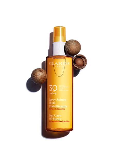 Spray Solaire Huile Embellissante de Clarins