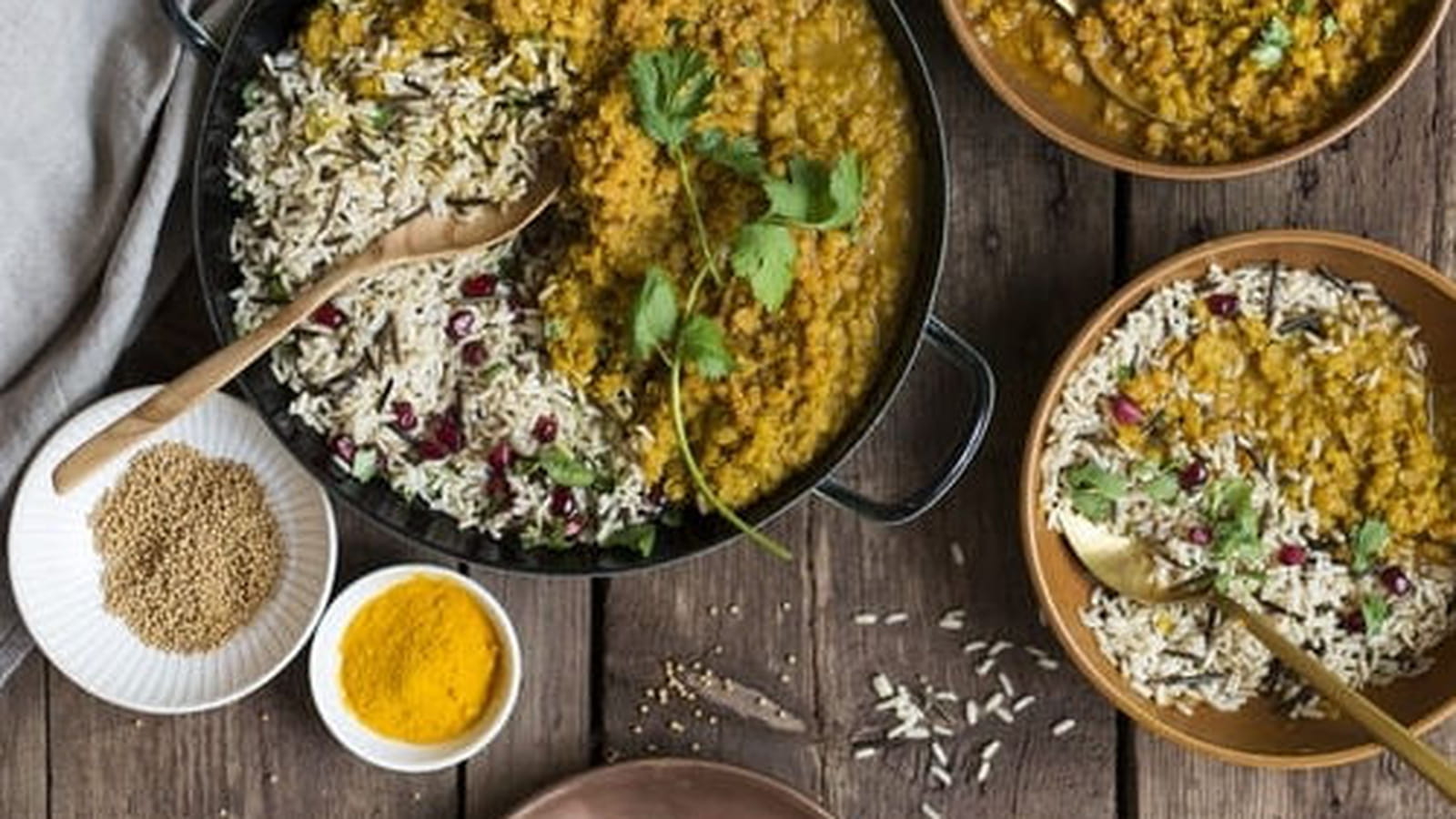 Dhal de lentilles Ghee