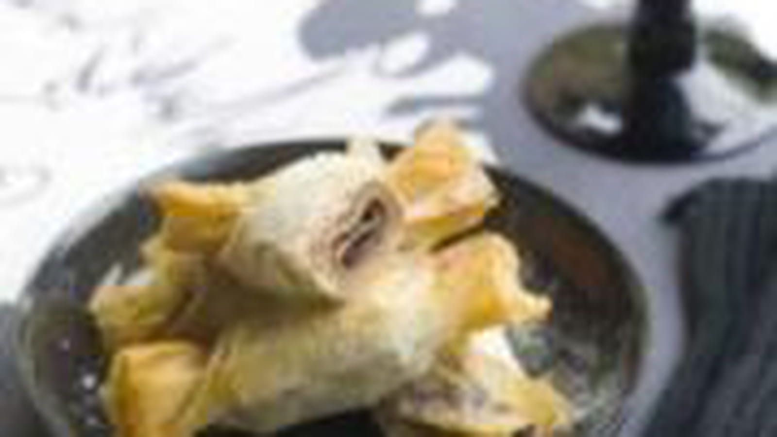 Bonbons croustillants de crêpes au sarrasin 