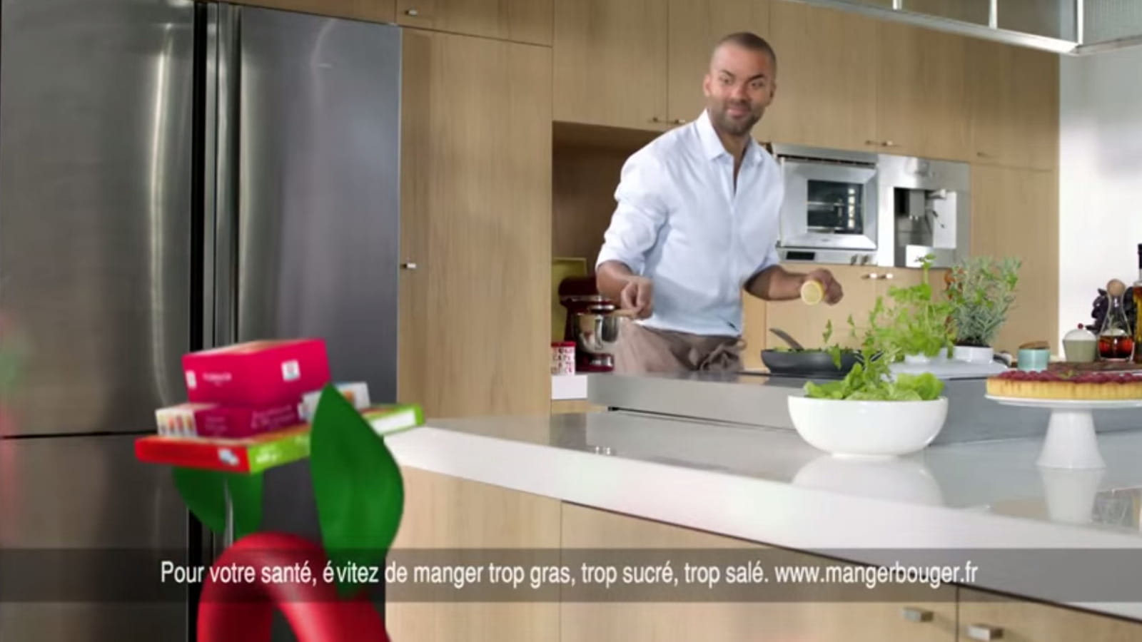 Tony Parker, pour Toupargel