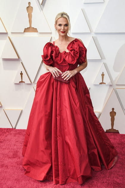 Molly Sims en robe Elie Saab