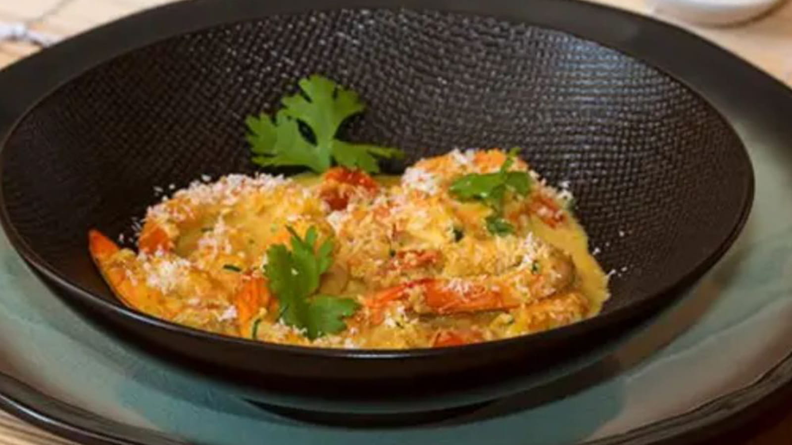 Curry thaï de crevettes coco-coriandre