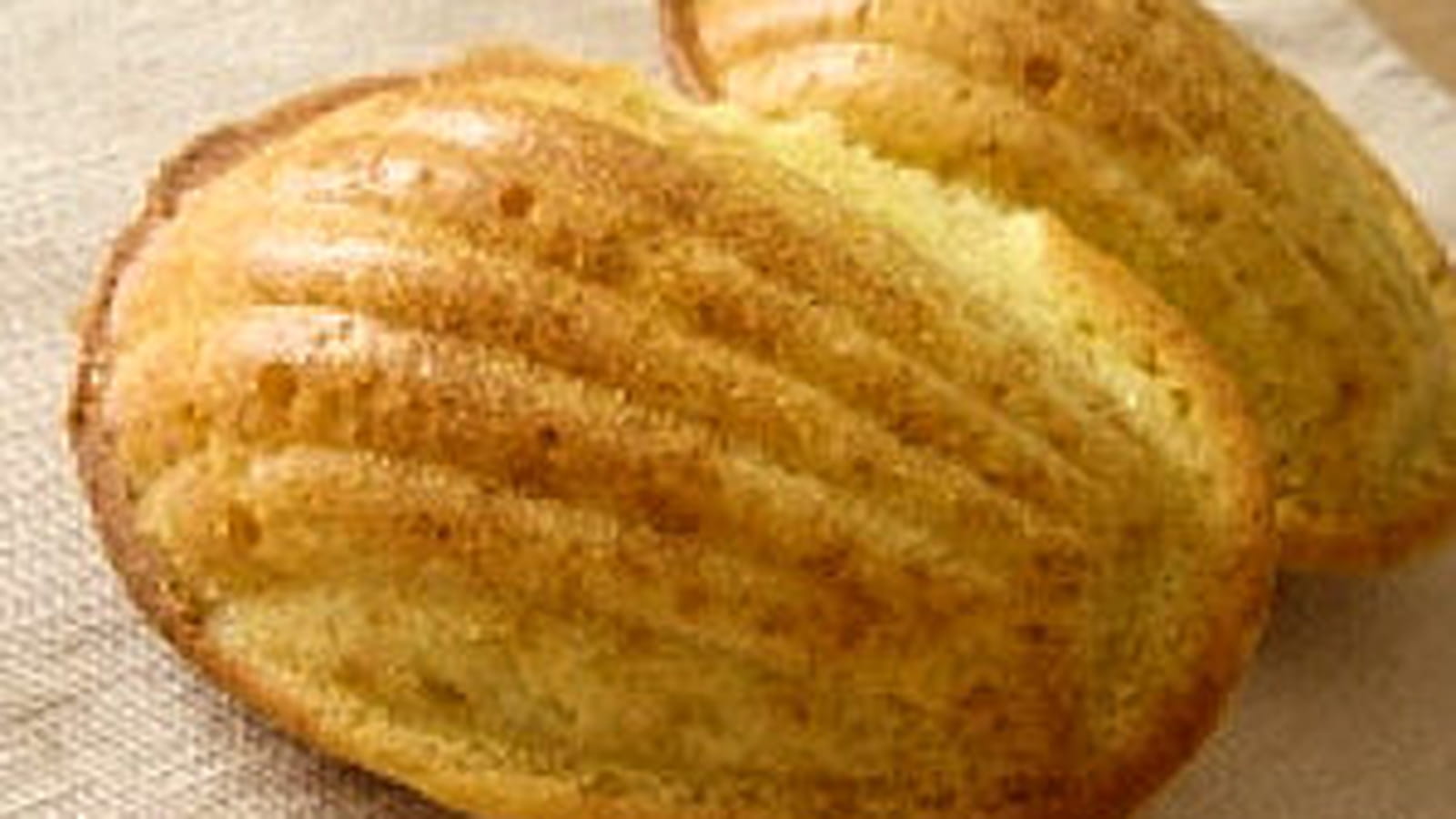 Madeleines faciles aux amandes