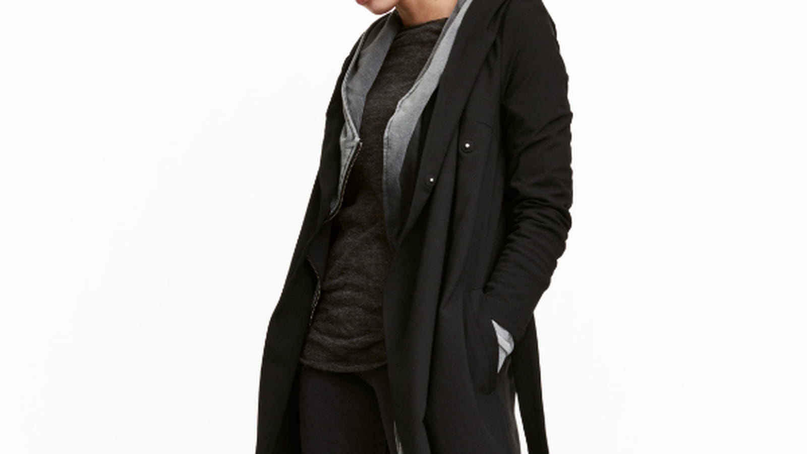 Manteau à capuche 