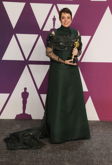 Olivia Colman en Prada