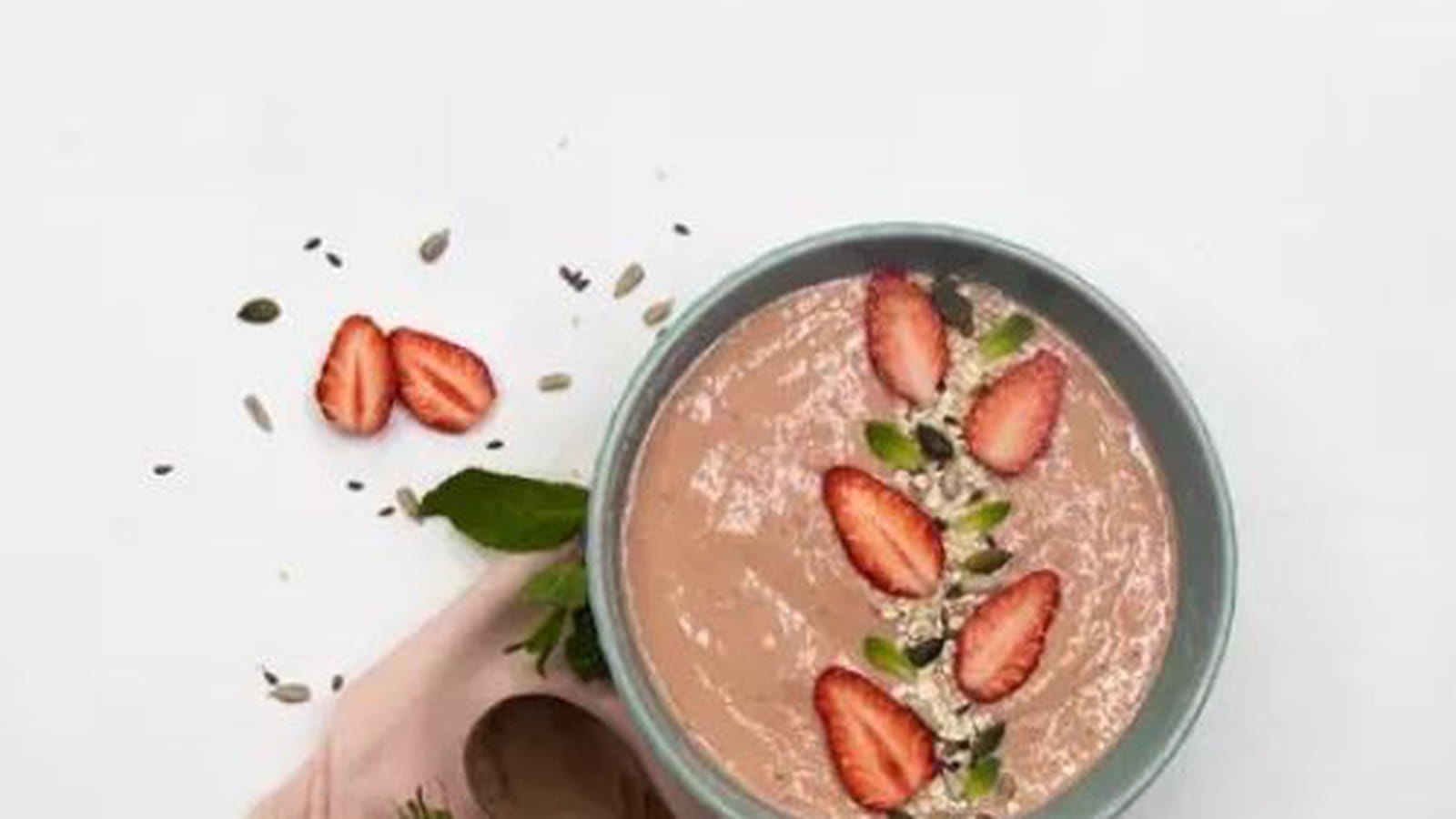 Smoothie bowl fraise-banane