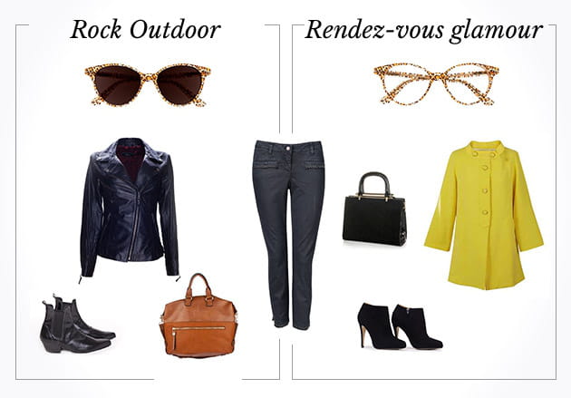 Rock outdoor VS rendez-vous glamour