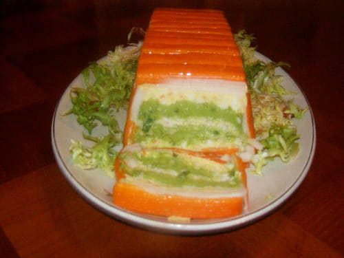 Terrine au surimi-avocat