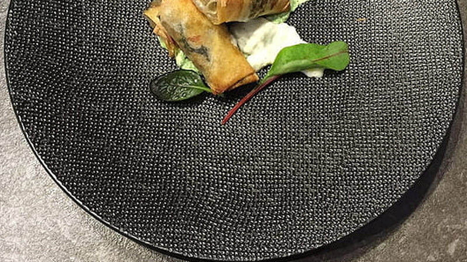 Croustillants d’escargots à la crème de persil et d'ail