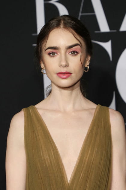 Frange de star&nbsp;: Lily Collins sans frange
