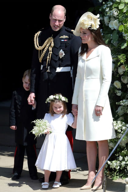 Kate Middleton en robe Alexander McQueen en 2018