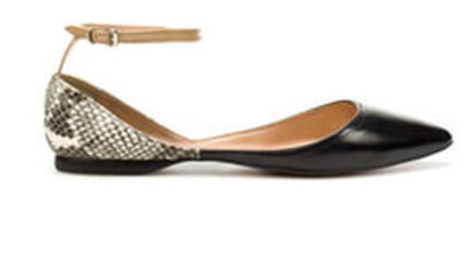 Ballerines bicolores de Zara