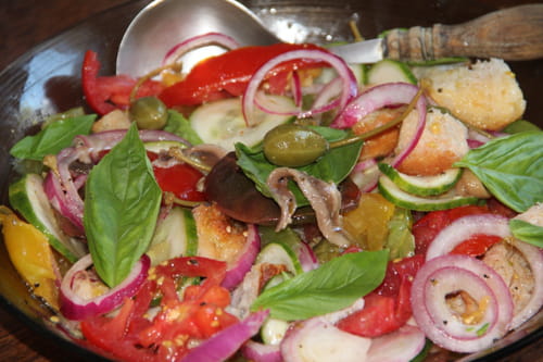 Panzanella romaine