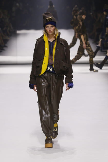 Look 24&nbsp;du d&eacute;fil&eacute; Fendi