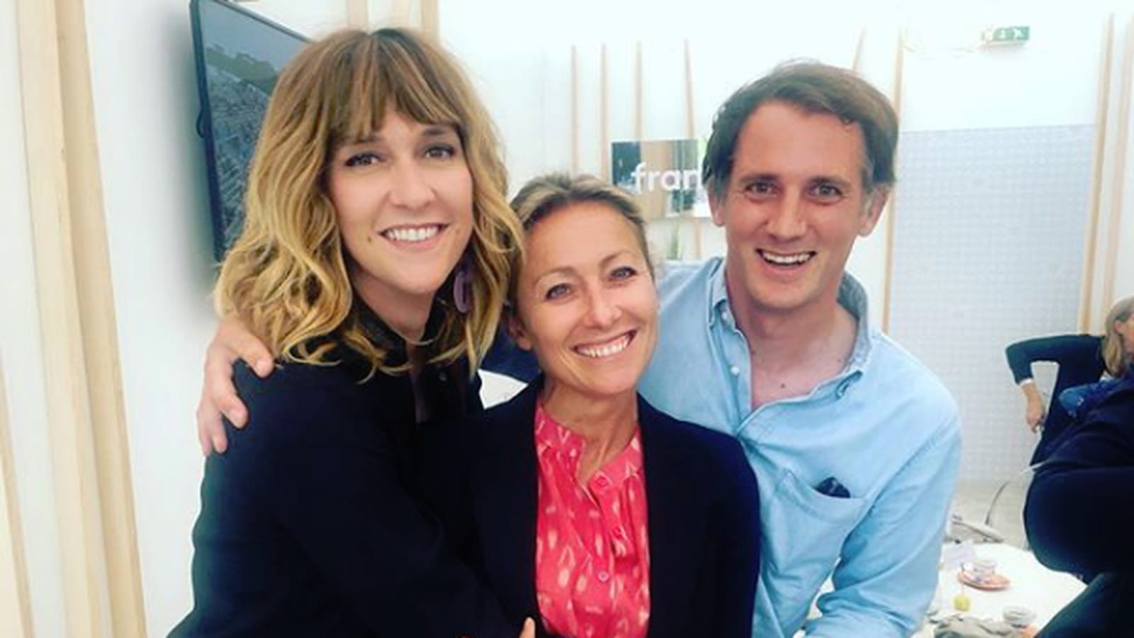 Daphné Bürki, Anne-Sophie Lapix, Raphaël de Casabianca