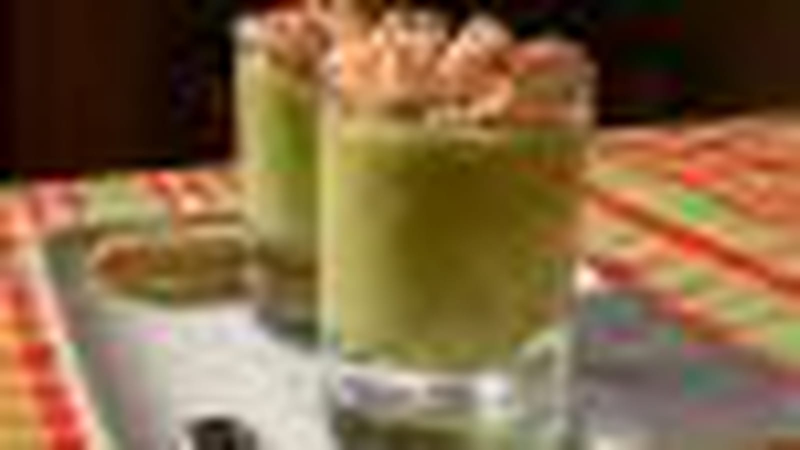 Velouté d'avocat en verrine