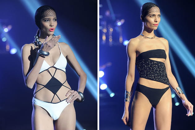 Défilé Etam Lingerie 2013 : maillots de bain graphiques