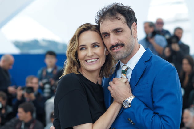 Judith Godr&egrave;che brille &agrave; Cannes avec Michael Angelo Covino