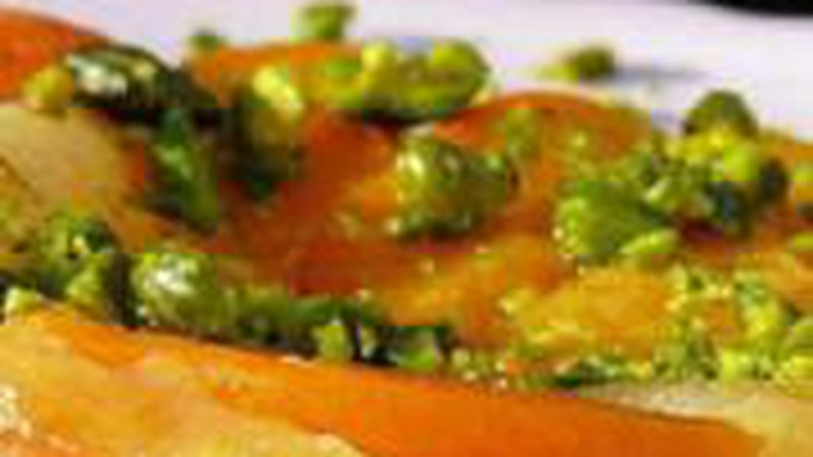 Tarte tatin pêche-abricot