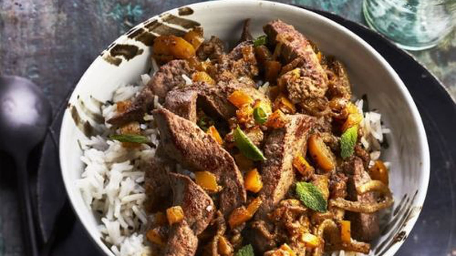 Foie de veau à l’indienne