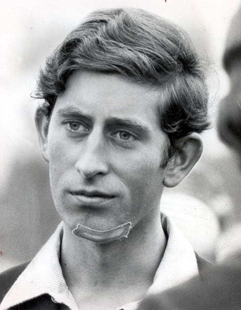 Charles amoché mais mignon comme tout au Great Windsor Park, en 1972