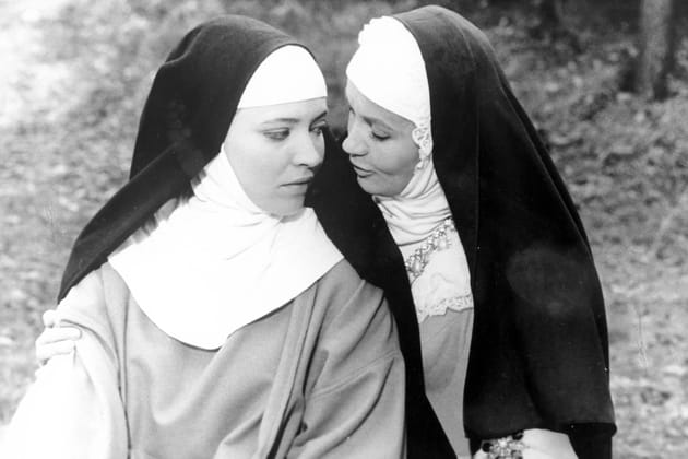 Anna Karina et Liselotte Pulver dans "La Religieuse" en 1966