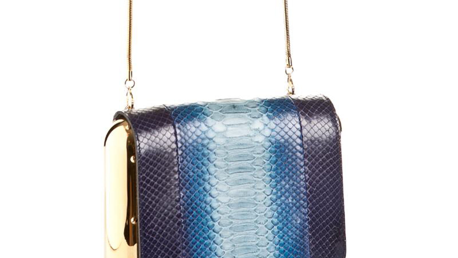 Le sac Pare Choc python de Jean Paul Gaultier