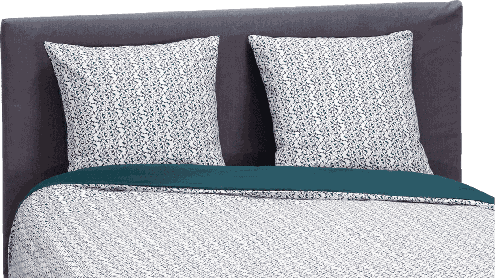 Linge de lit fleuri 