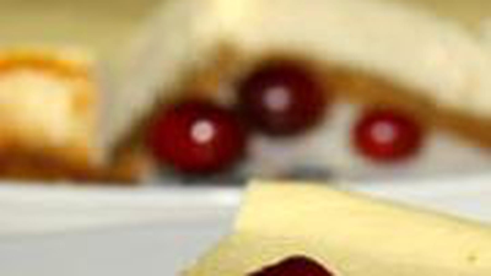 Cheesecake canneberge érable