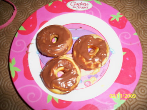 Mini donuts au Nutella