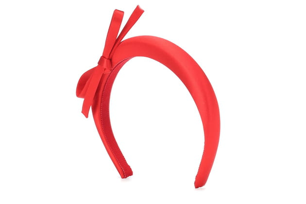 Serre-t&ecirc;te rouge de Prada