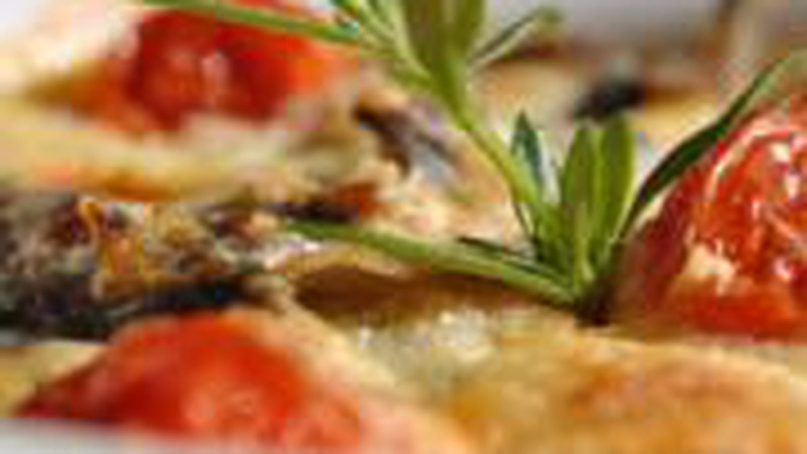 Clafoutis d'aubergines et tomates confites