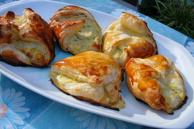 Recette de Feuilletés aux poireaux