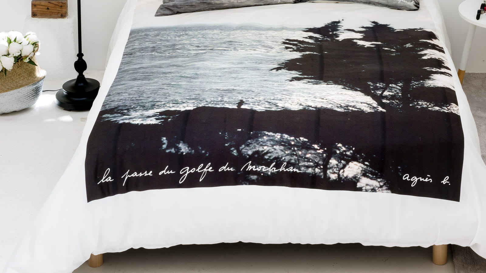 Linge de lit imprimé Agnès b. x La Redoute Intérieurs