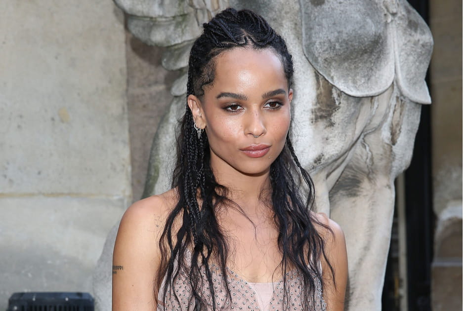 La demi-queue de cheval haute de Zo&euml; Kravitz