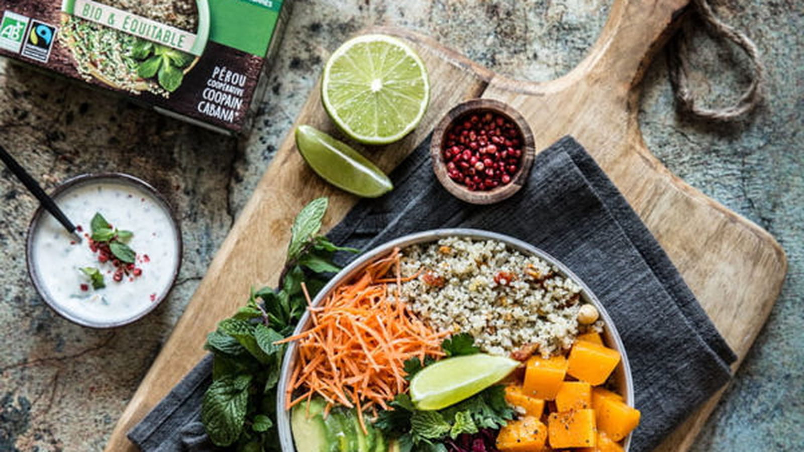 Buddha bowl au quinoa