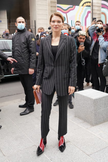 Léa Seydoux au défilé Louis Vuitton