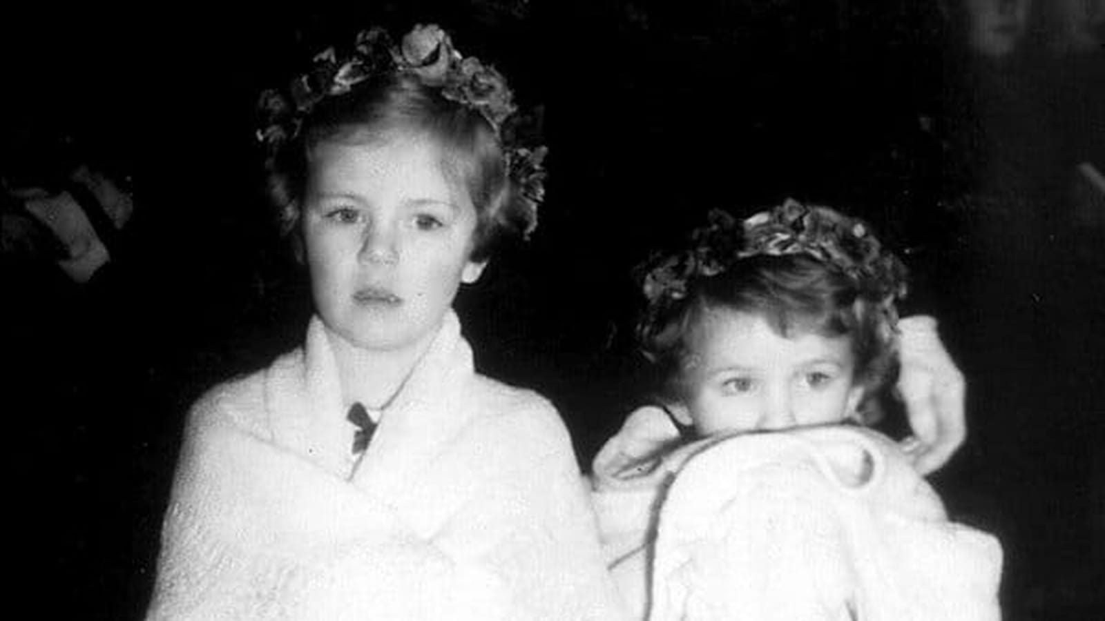 Camilla Parker-Bowles dans les années 1950