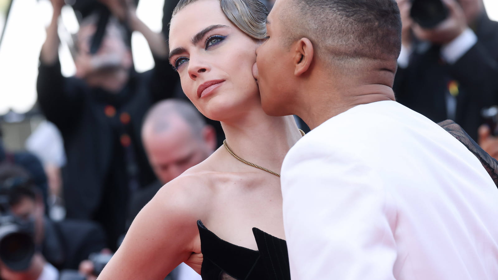 Cara Delevingne et Olivier Rousteing