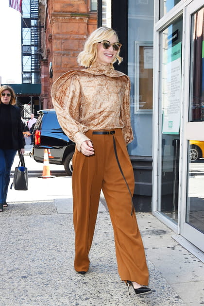 TOP&nbsp;: Cate Blanchett en look automnal