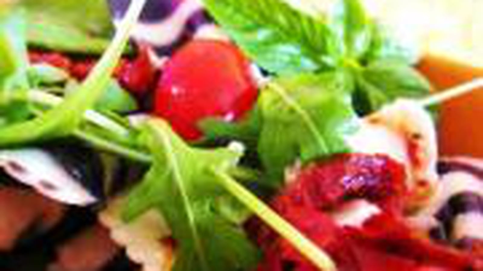 Funky salade de farfalles