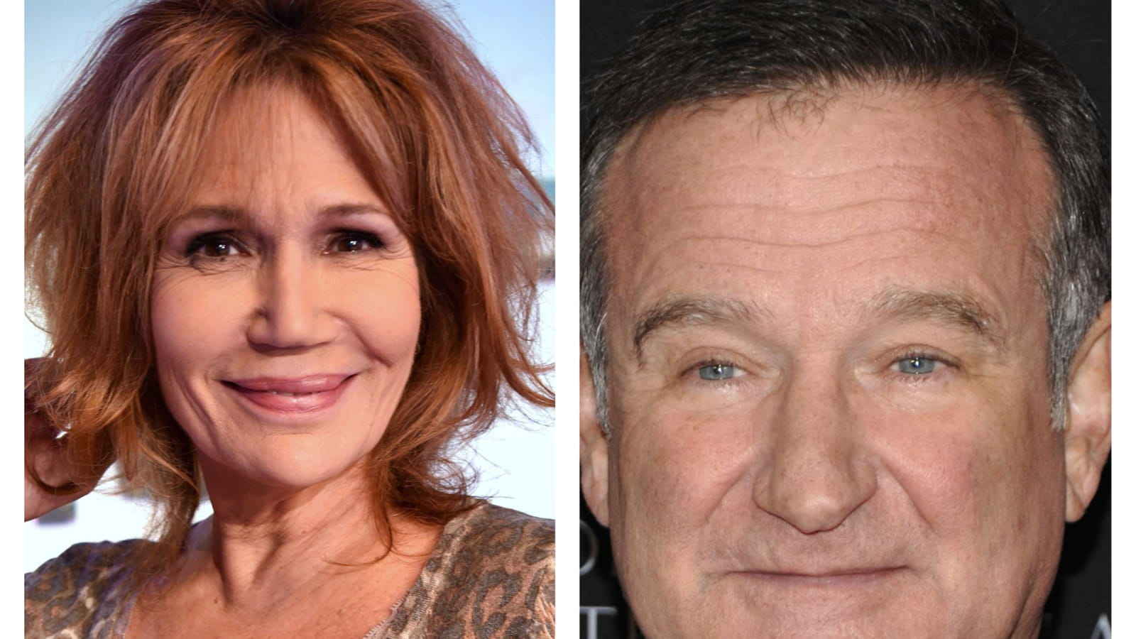 Clémentine Celarié et Robin Williams