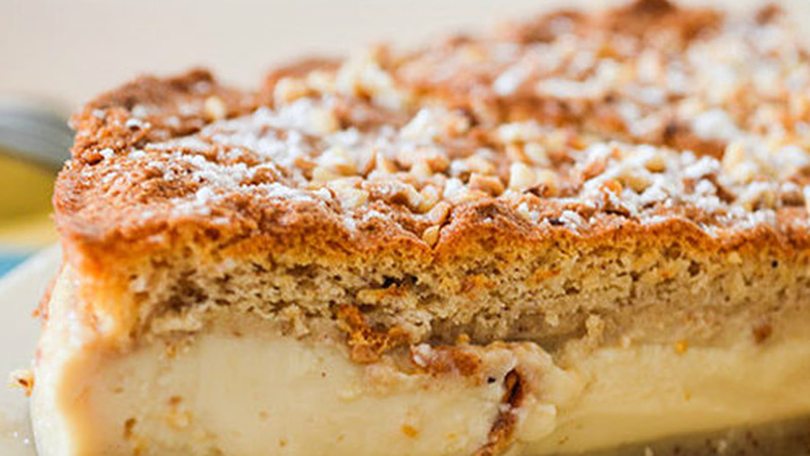 Gâteau magique au praliné