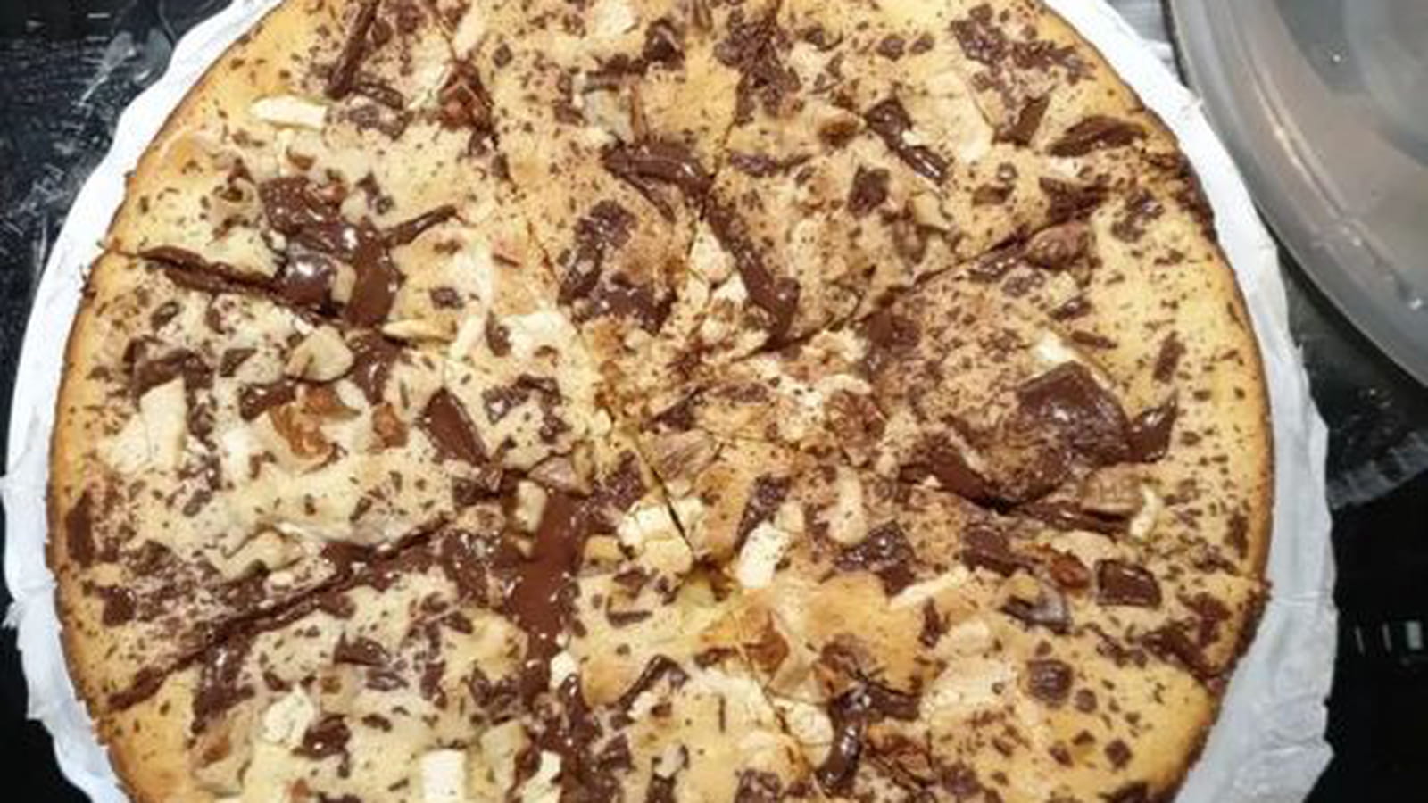 Brownies au chocolat blanc