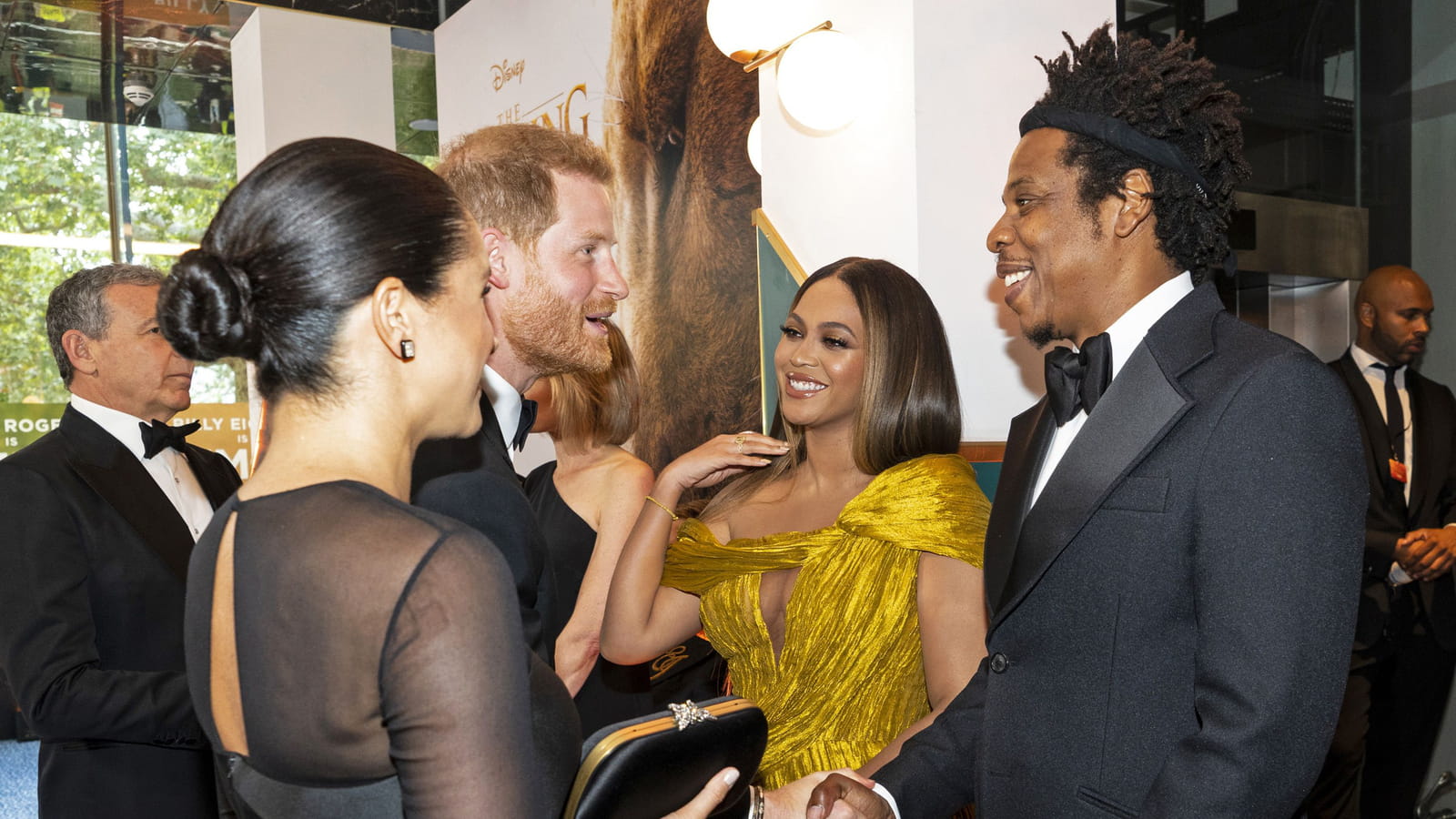 Meghan Markle, le prince Harry, Beyoncé et Jay-Z.