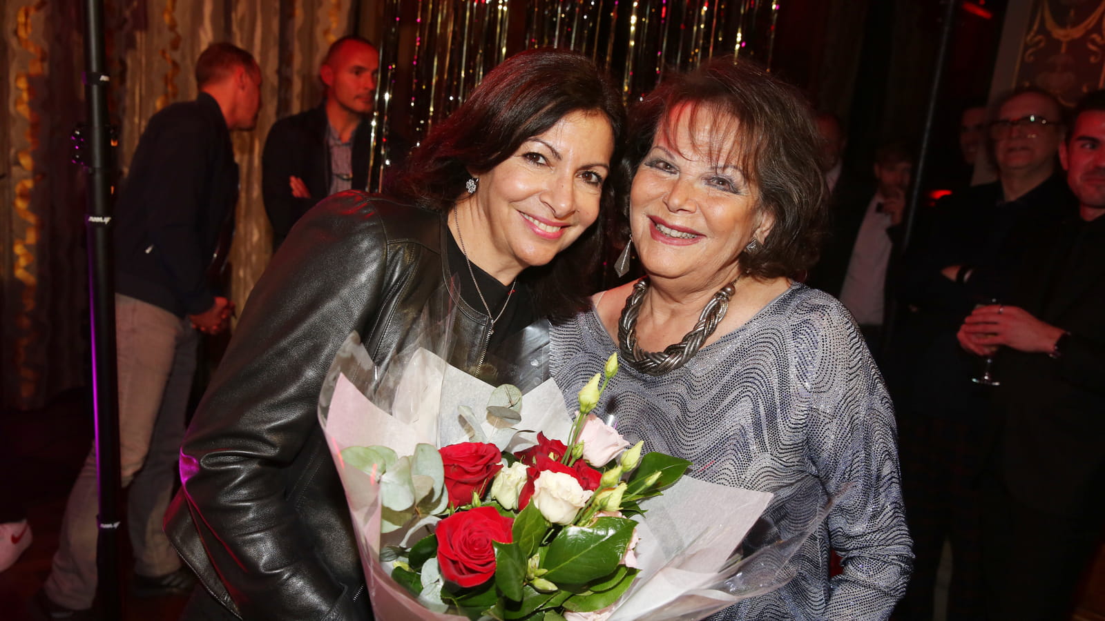 Anne Hidalgo et Claudia Cardinale
